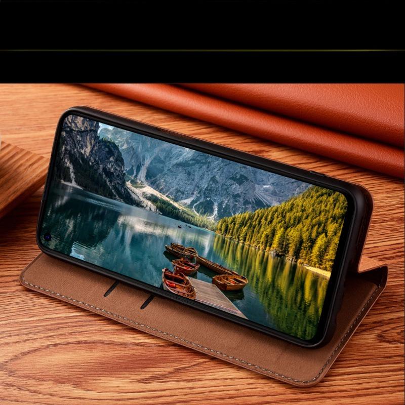 Applicable To Apple 16E Leather IPhone16proMAX Mobile Phone Case Apple15Plus All-inclusive Flip Case