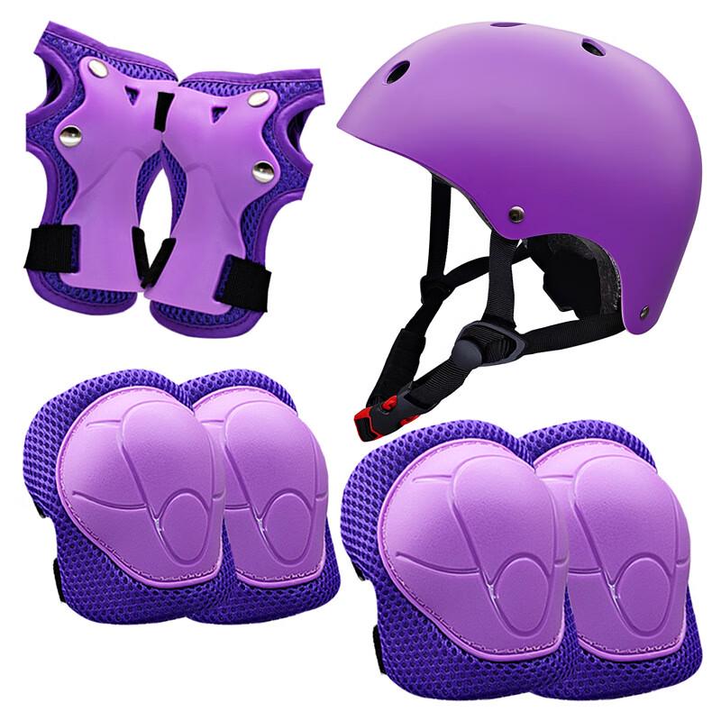 Tingbai Kids 7-Piece Roller Skating Scooter Protective Gear Set