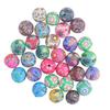 200pcs Handmade Clay Round Beads 0.31 Inch Spacer Beads Polymer Clay Beads  For Jewelry Making