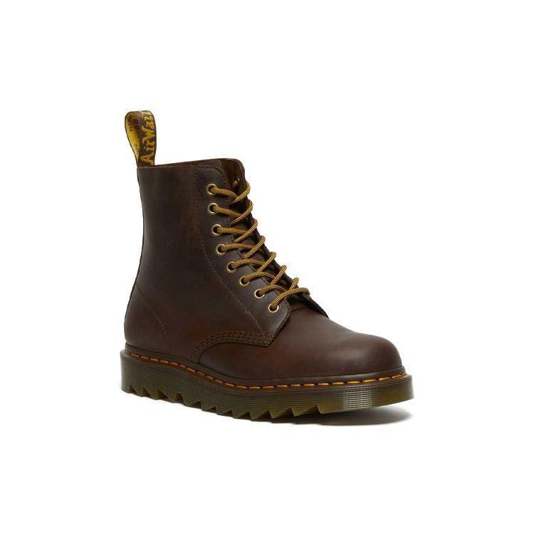 Dr. Martens 1460 Pascal Ziggy Leather Simple Fashion Short Boots Men Boots Brown 26924207