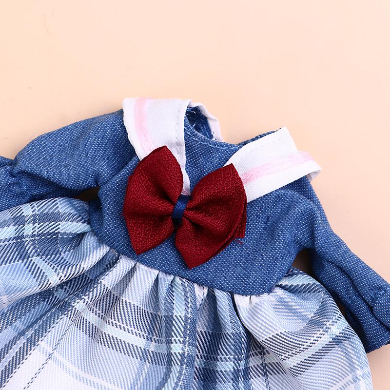 1/6 30Cm Dolls Clothes Baby Doll College Style Uniform Dress Doll Girl Toys