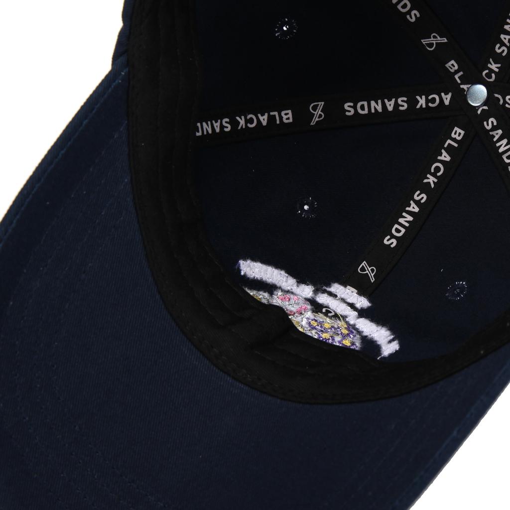 Beullaegsaenjeu Flower Garden Embroidered Ball Cap_Navy