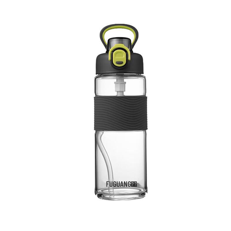 Fuguang Portable Sports Glass Water Bottle
