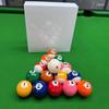 Dynaspheres B-Grade TV 8-Ball Billiard Ball Set