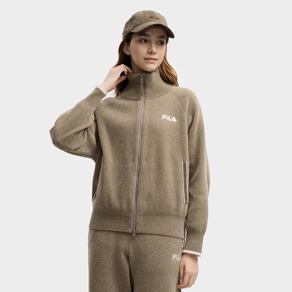 New FILA ORIGINALE Jackets Women's Bean Brown F51W549501FBN