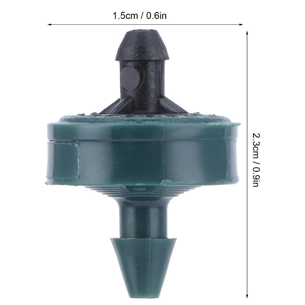 100PCS 8L/H Irrigation Nozzle 4/7mm Drip Sprinkler Irrigation Accessories  Flower Bed Irrigation