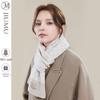 JIUMU Women's Pure Wool Warm Scarf