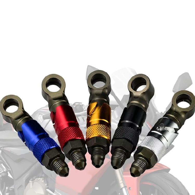 Easy Installation Aluminum Motorcycle Brake Hose Fluid Fast Release Connector Motorbike Quick Release Brake Line Adapter