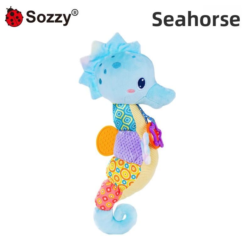 Sozzy Marine Animal Plush Music Toy With Hanging Feature For Infant Learning And Development