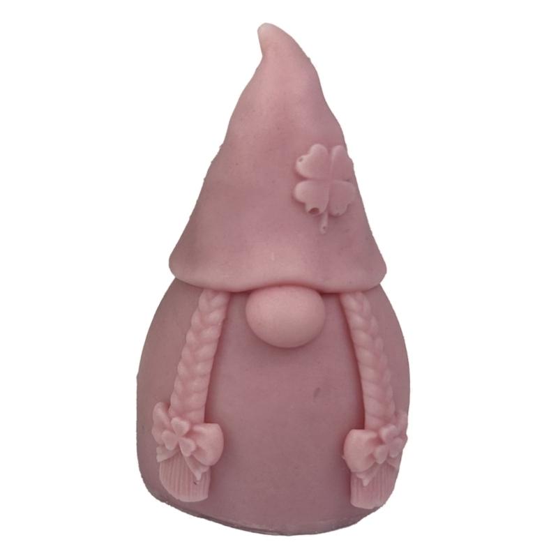 Faceless Dwarf Candle Molds Festival Christmas Gypsum Resin Mold DIY Christmas Dwarf Mold Christmas Home Decoration Art