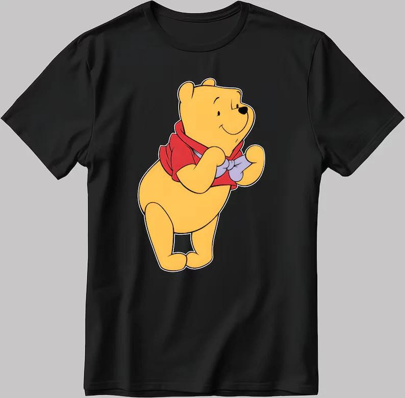 Winnie The Pool Friends V3 Black T Shirt With Unisex Style Best Gift S