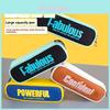 Polyester Student Pencil Case With Large Capacity For School And Travel Use
