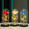 LED Simulation Rose Eternal Flower Light Beautiful Realistic Looking Night Light Party Supplies For Mother's Day Valentine's Day