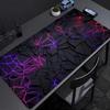 Neon Geometric Polygon Large XXL Mouse Pad Non-Slip Rubber Gaming Keyboard Deskmat Overlocked Computer Game Table Accessories