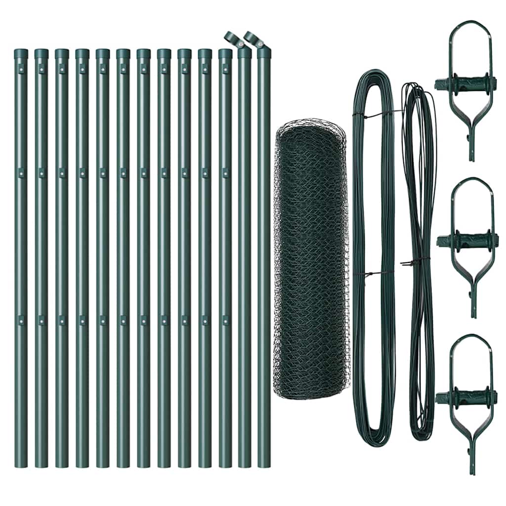 Ground Fix Welded Wire Fence 25 x 0.5 m (W x H)