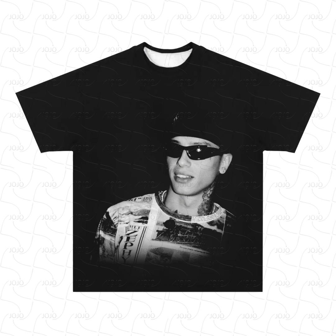 

Rapper Central Cee Retro Graphic T Shirt Men s Hip Hop Clothing T-Shirts Y2k Unisex Fashion Oversized Ghetto Gangster Top M