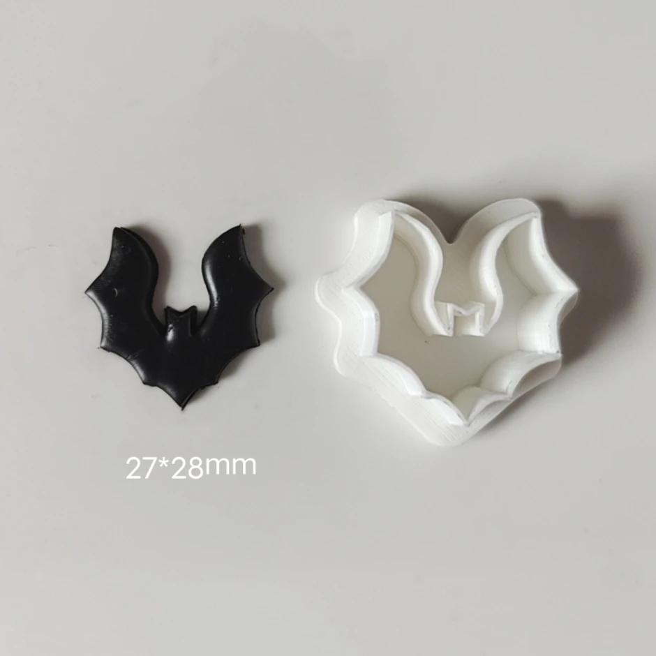Winter Christmas Theme Polymer Clay Cutters Mushroom Tree Sweater Hat Handmade Earrings Cutter Mold for Earring Jewelry Pendant