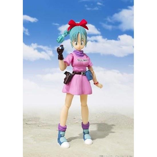 TAMASHII NATIONS S.H. Figuarts Dragon Ball Bulma - Beginning Great Adventure (Reissue) Approximately 135mm ABS PVC Painted Movable Figure