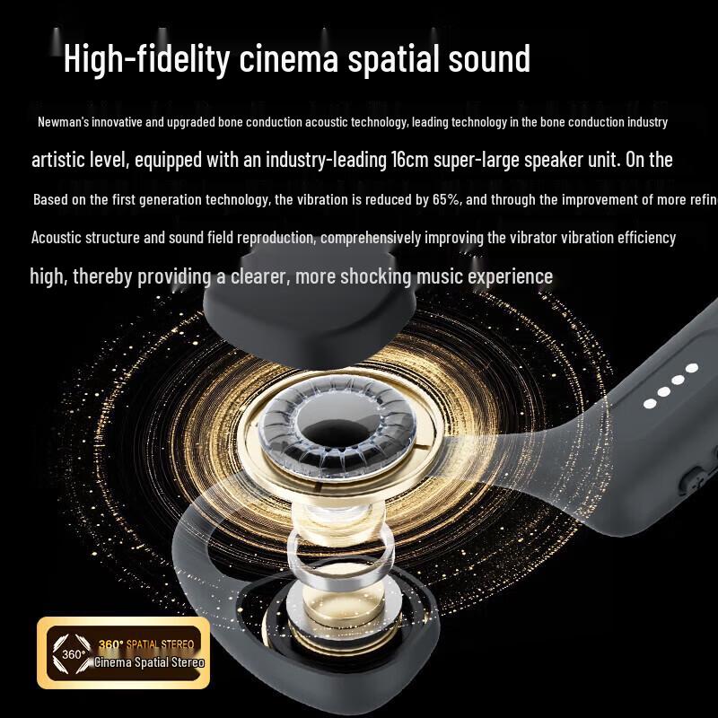 Numan BC-F5Pro IPX8 Waterproof Bone Conduction Headphones