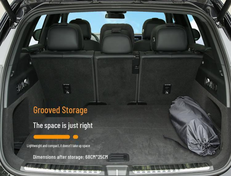 Ideale L7 Auto-Luftmatratze für Kofferraum & Rücksitz - Schlafunterlage für SUV-Innenraum