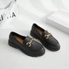 Summer New Home Platform Slippers Women's Non-slip Retro Small Gold Buckle Versatile Bag Head Shoes