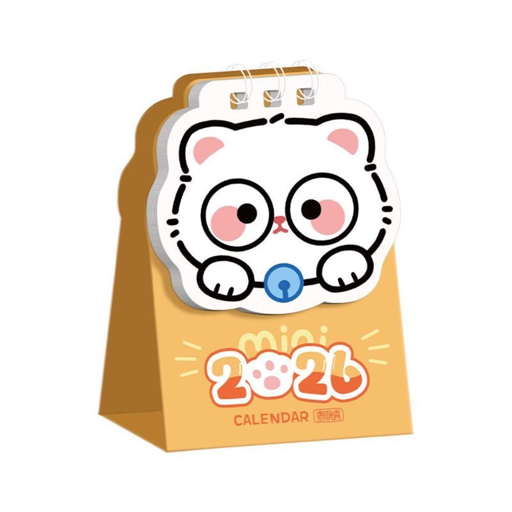 Portable Coil Calendar Mini Schedule Planner Cute Daily Planner  Desktop Ornaments