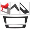 Carbon   Car Console Central Control Panel Cover Trim for   W204 Germany  