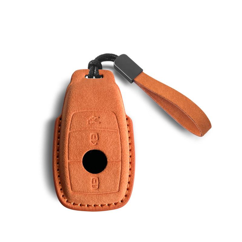 Mercedes Key Case: Compatible with 24 Models Including C260L, E300L, GLC, GLE, S-Class, GLA Car Key Shell Buckle