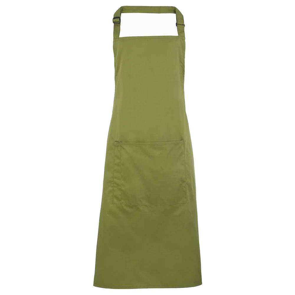 Premier Unisex Adult Colours Collection Pocket Bib Apron
