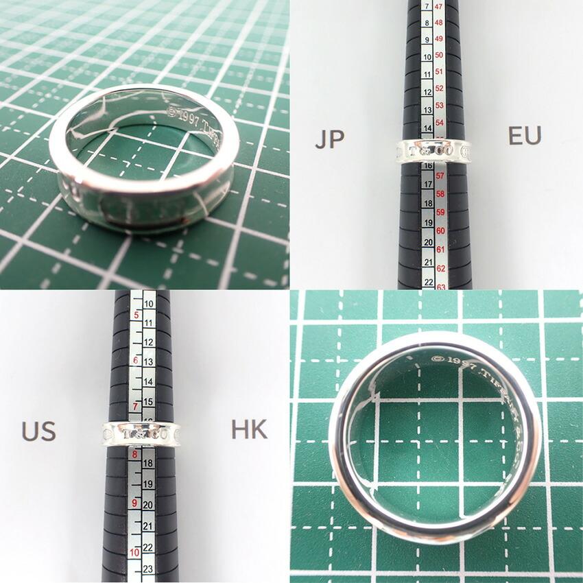 [Used] TIFFANY 925 1837 Ring / Size 16 / J87-6