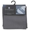 Lot de 4 serviettes de table coton gris 40x40cm - Atmosphera createur d'interieur