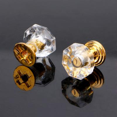10xCreative Wardrobe Small Handle Acrylic Cupboard Pulls Kitchen Cabinets Drawer Handle Furniture Decor Hardware Durable