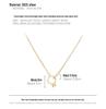 Banyan Tree S925 Silver Mobius Pendant Necklace - Light Luxury, Niche Ins Cold Style Clavicle Chain