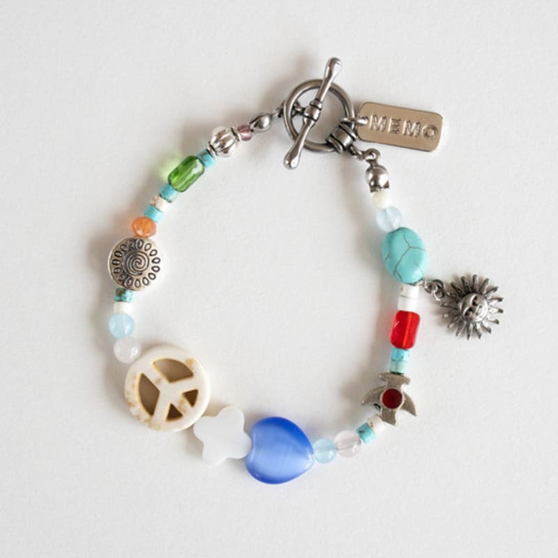MERRYMOTIVE Native American type beads bracelet