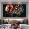 Gorilla Monkey Leopard Tiger Animal Canvas Painting Black And White Wall Art Picture For Living Room Modern Poster Home Decor