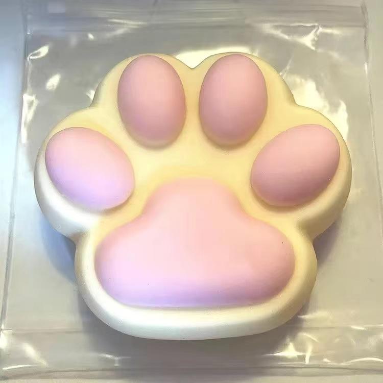 800g Super Big Handmade  Cat's Paw  Super soft Silicone Squishy cat paw mochi stress relief squishy fidget toy