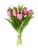 Fake Tulip Bouquet Easy to Maintain and Wipe Clean for Long Lasting Beauty