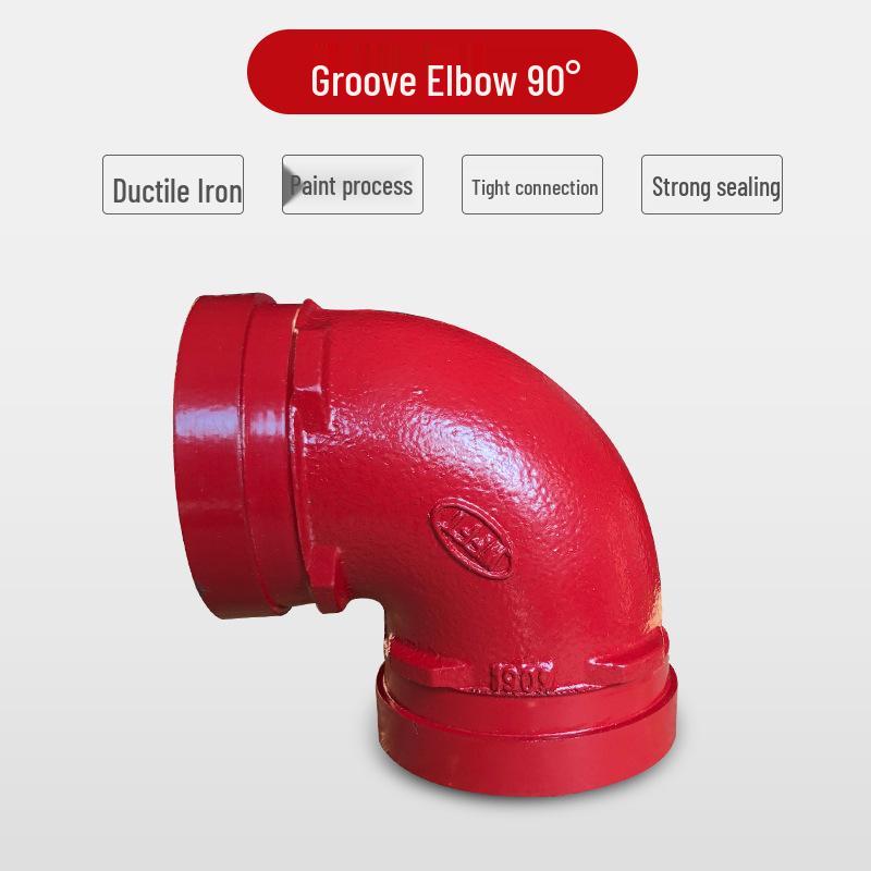 Firefighting Grooved Clamp Reducing Tee Fittings