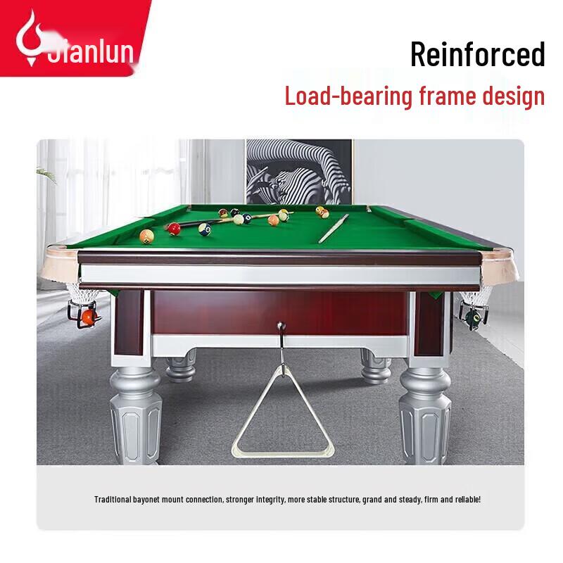 JEEANLEAN JLAB133 9-Foot American 8-Ball Pool Table