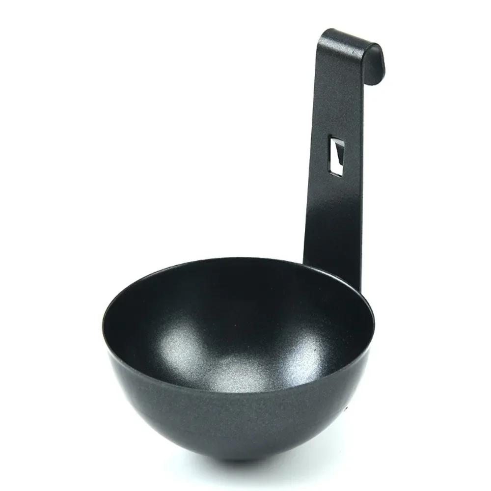 Nonstick Egg Molds Easy Use Poached Boiling Eggs Maker Spoon Boiled Holder Egg Steamer Rack Egg Cooker