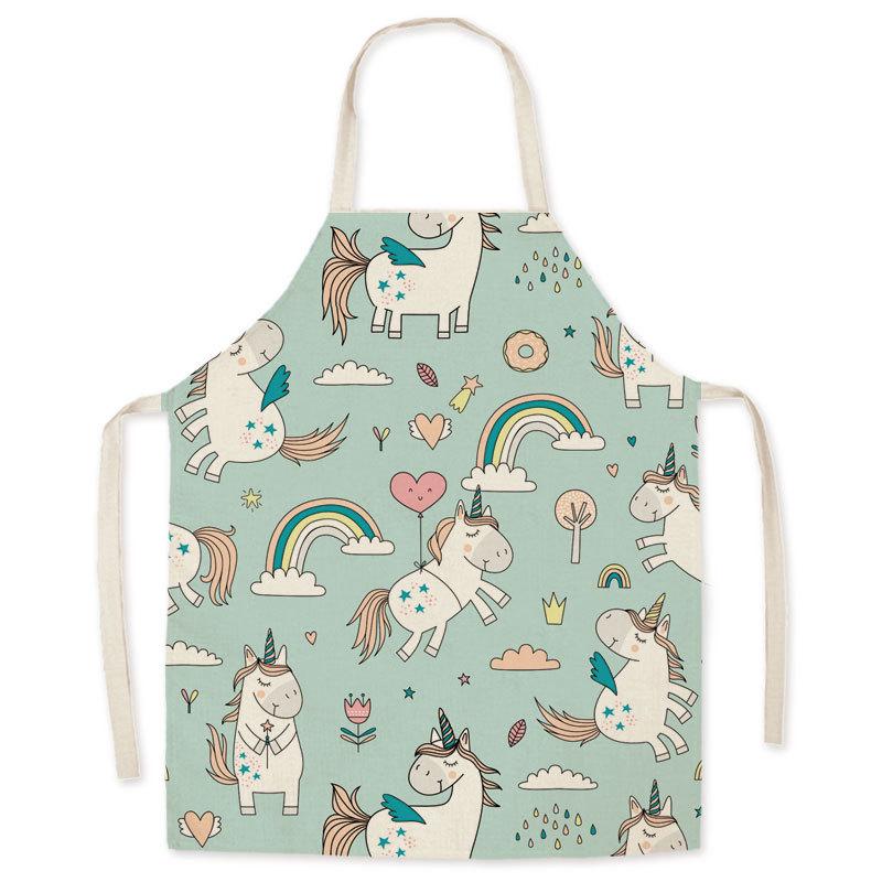 Apron with Logo for Supermarkets, Kitchens, and Milk Tea Shops