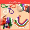 Unique Halloween Wacky Tpr Soft Rubber Stress Relief Noodle Hand Bracelet Elastic Rope Toy Witch Green 10.5g