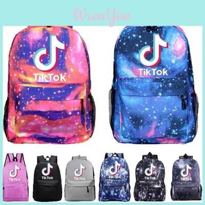 Backpack Tik Tok Large Children Schoolbags Casual Travel Bags Rucksack Shoulder