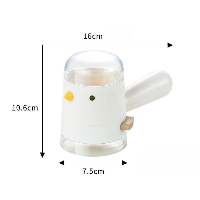 

New Bird-shaped Salt Bottle Press-Type Salt Dispenser Quantitative Seasoning Bottle Creative Spice Jar BBQ Home Kitchen Tools