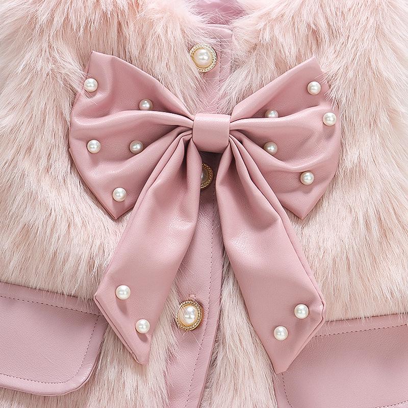 Autumn/Winter Children's Fashionable Vest with Bow