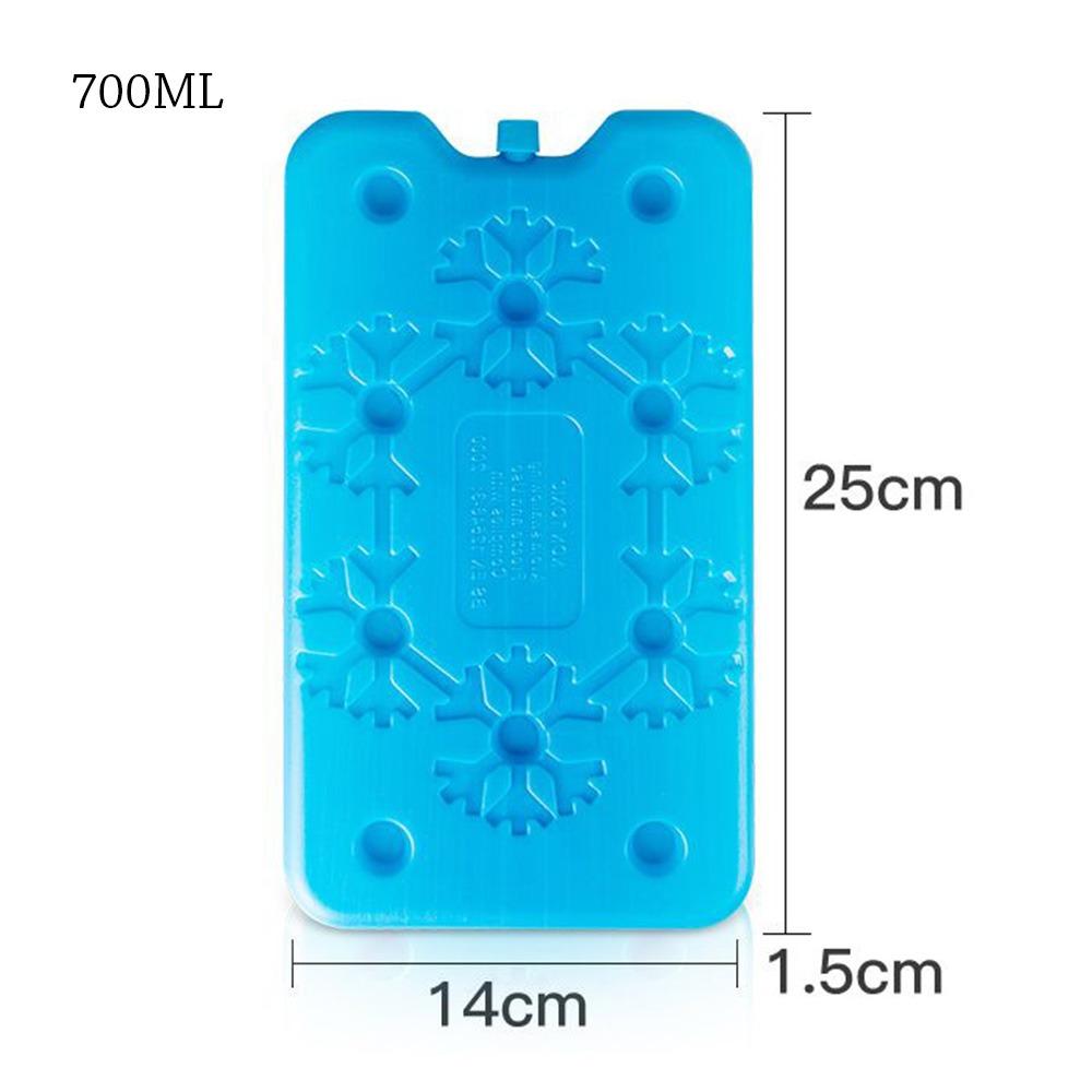Durable Blue Ice Box Reusable PE Ice Crystal Box No need to inject water Keep Fresh Fresh Ice Board Food
