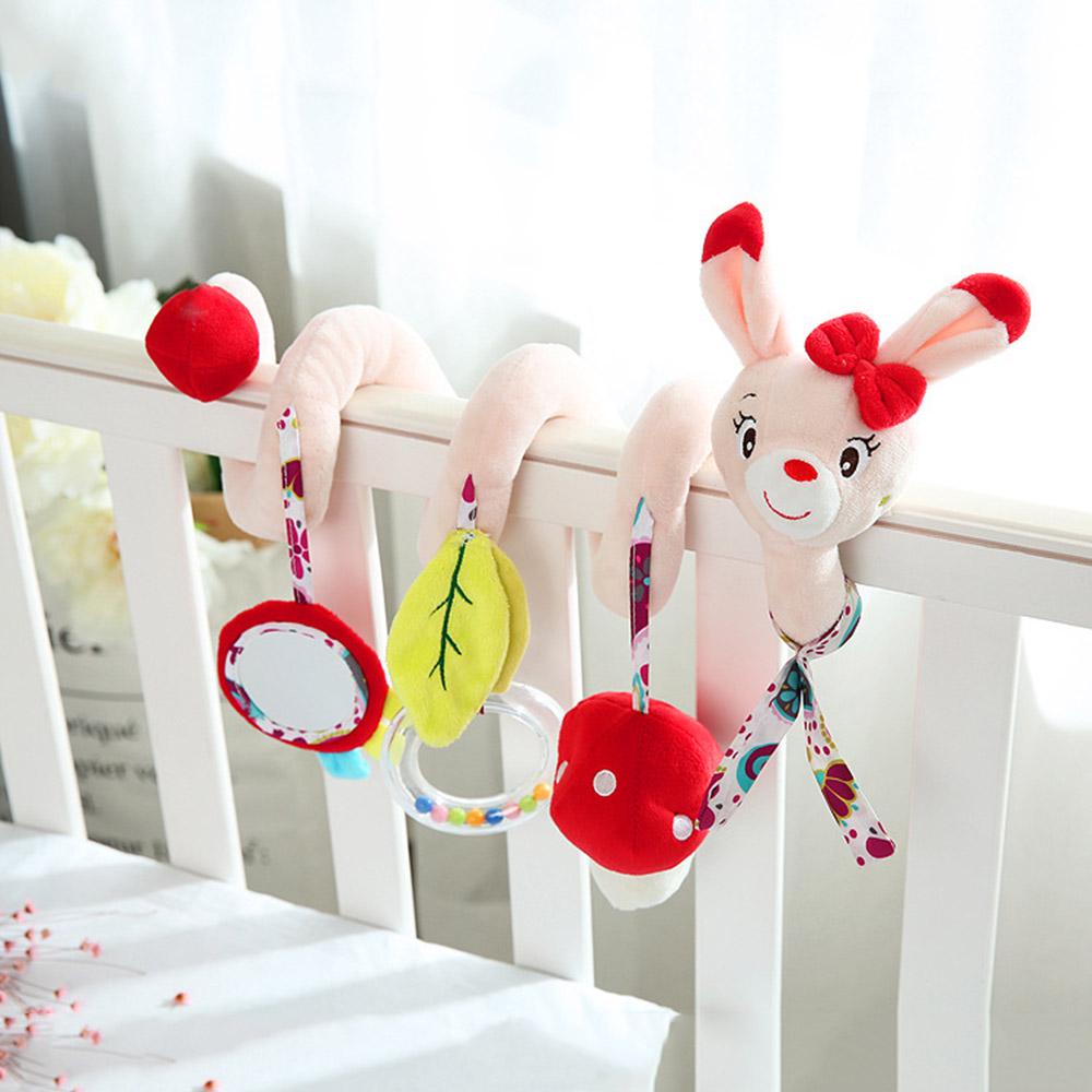 Lovely Cartoon Animal Baby Toy Newborn Educational Sound Mobiles Infant Bed Stroller Hanging Toys