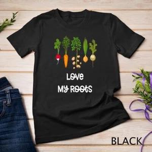 Root Vegetables Gardening, Cute Garden Tee Shirt Gift, 3Dk Unisex T-shirt 1 2XL