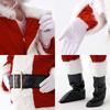 [monoii] Authentic Santa Claus Costume, 11-Piece Set, Men's, Sizes S, M, L, 587