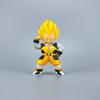 Dragon Ball Anime Figure PVC Q Version Spacesuit Goku Krillin Collectible Model Desktop Ornament For Anime Fans Trendy Toy Gift